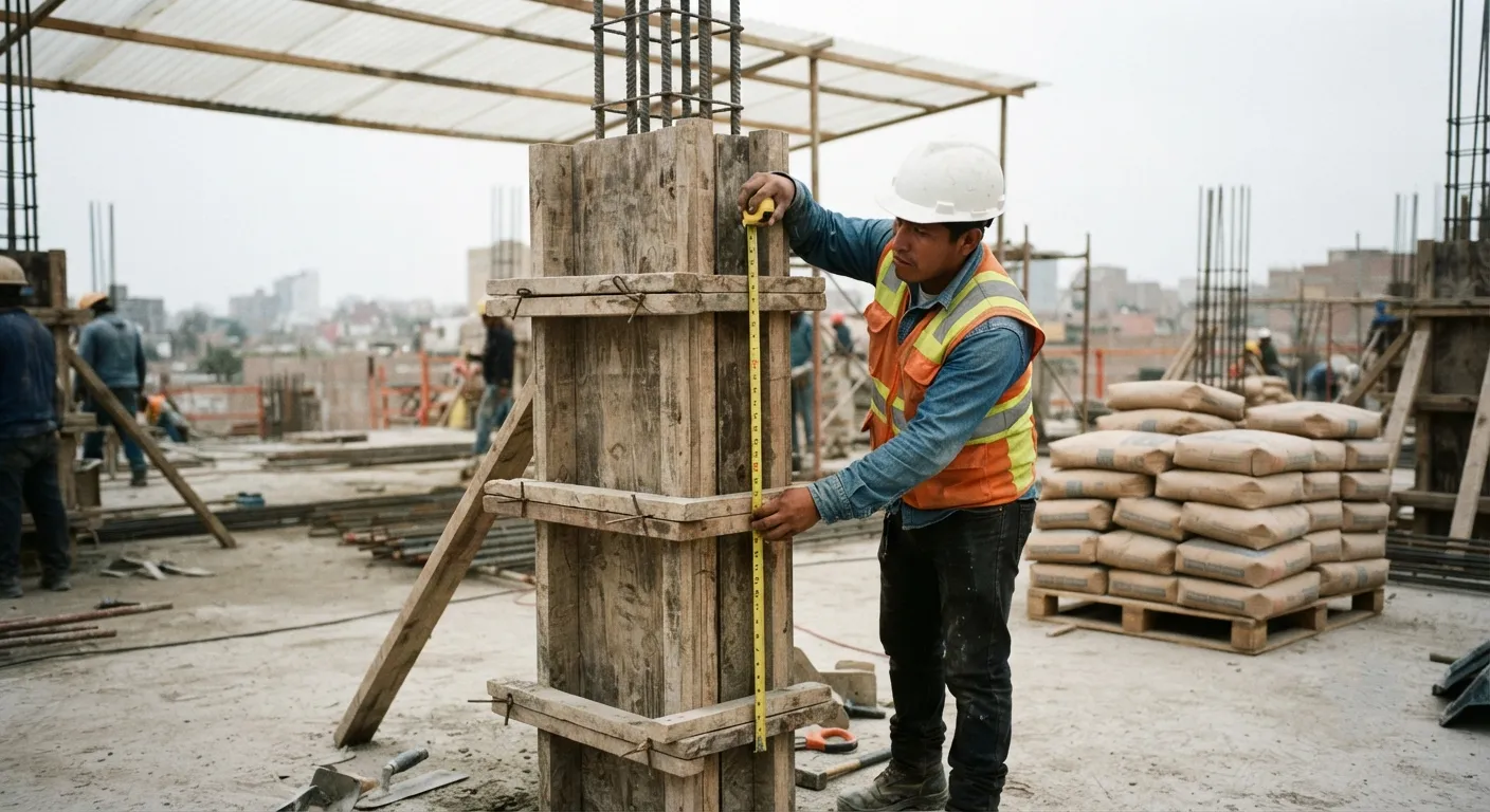 Cuánto Rinde el Concreto 315 CONKRET: Cálculo de Bolsas por m³ — artículo técnico CONKRET Lima