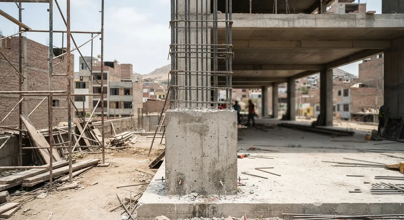 Concreto 280 en Columnas y Vigas: Cuándo lo Exige tu Edificación — guía técnica CONKRET en Lima