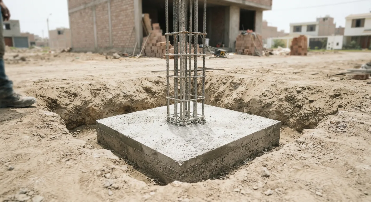 Concreto 210 en Cimentaciones: Zapatas y Cimientos para tu Vivienda — guía técnica CONKRET en Lima