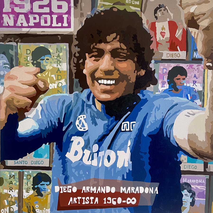 Diego Armando Maradona Artista 17 — Pablo Pinxit