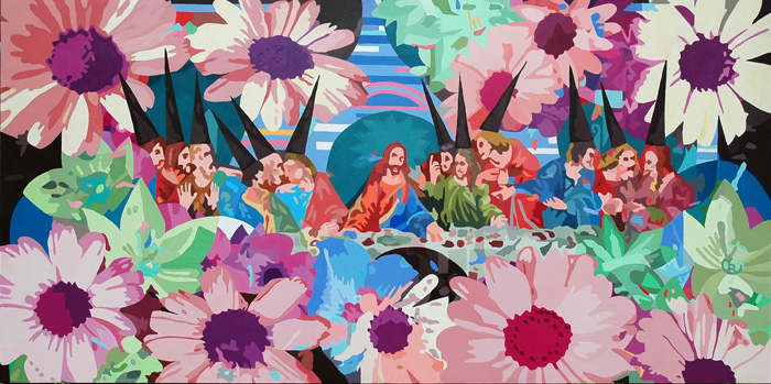 Flower Last Supper 15 — Pablo Pinxit
