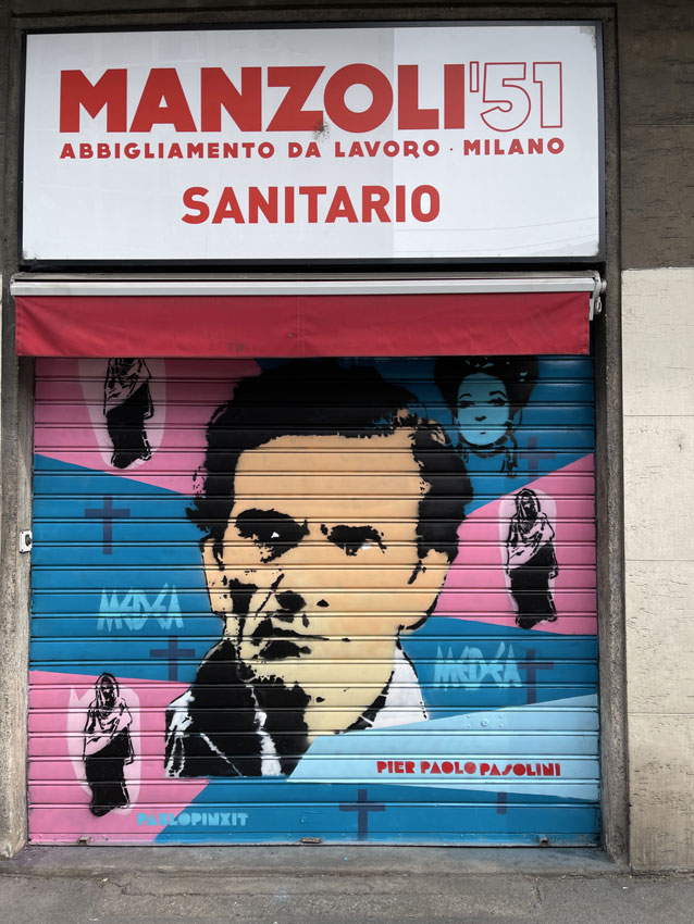 Via Renato Serra Milano P P Pasolini 13 — Pablo Pinxit