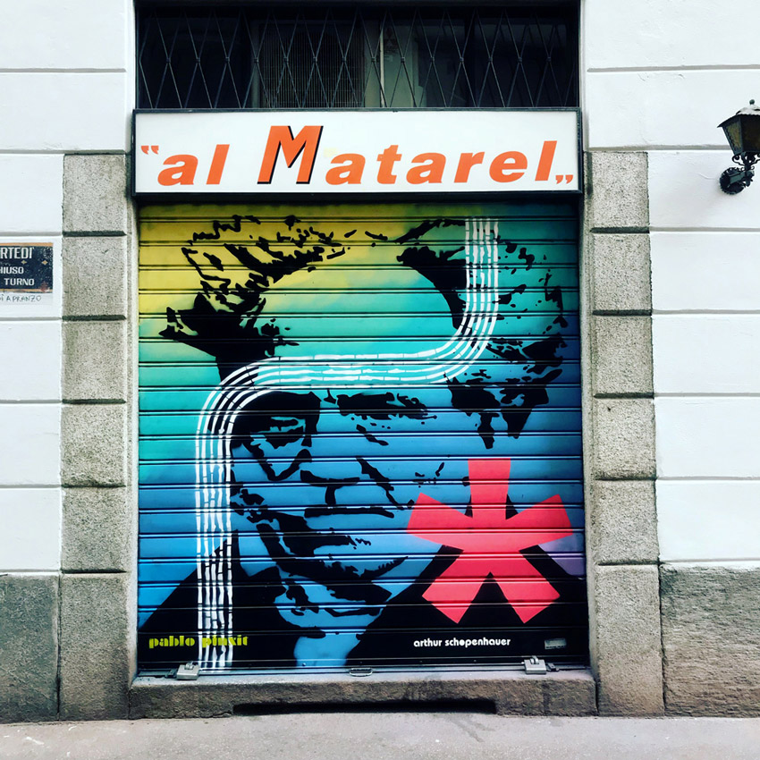 Via Solera Mantegazza Milano Schopenhauer 20 Via Solera Mantegazza Milano Schopenhauer 20 — Pablo Pinxit