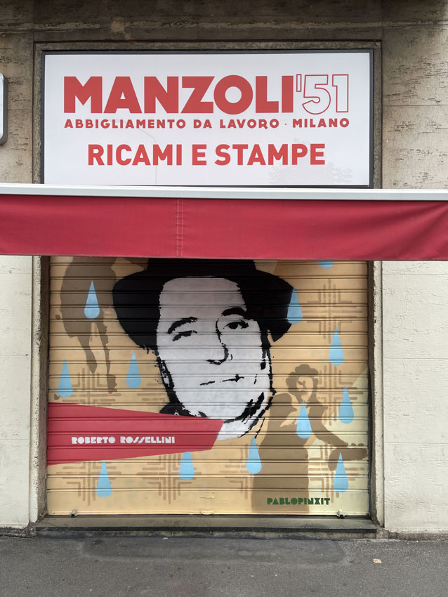 Via Renato Serra Milano R Rosselini 14 — Pablo Pinxit