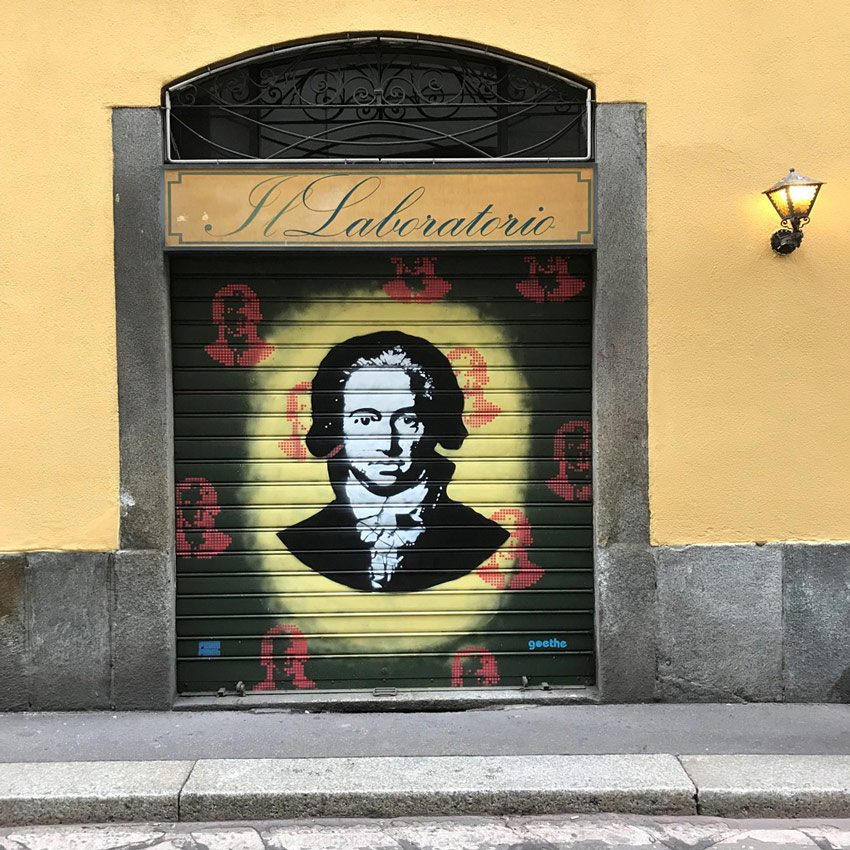 Via Solera Mantegazza Milano Goethe 10 Via Solera Mantegazza Milano Goethe 10 — Pablo Pinxit