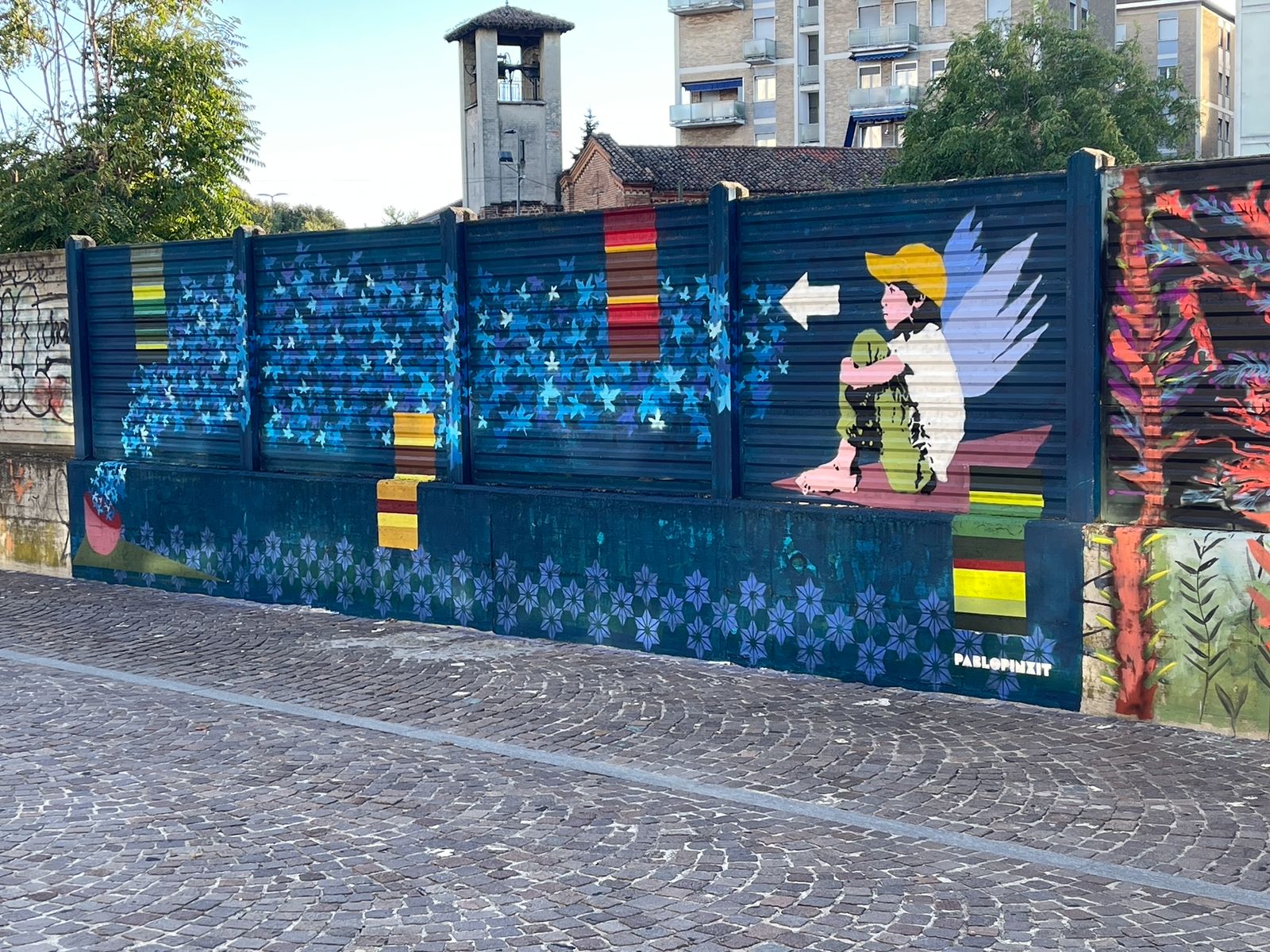 Mural A Crescenzago Milano 2 — Pablo Pinxit