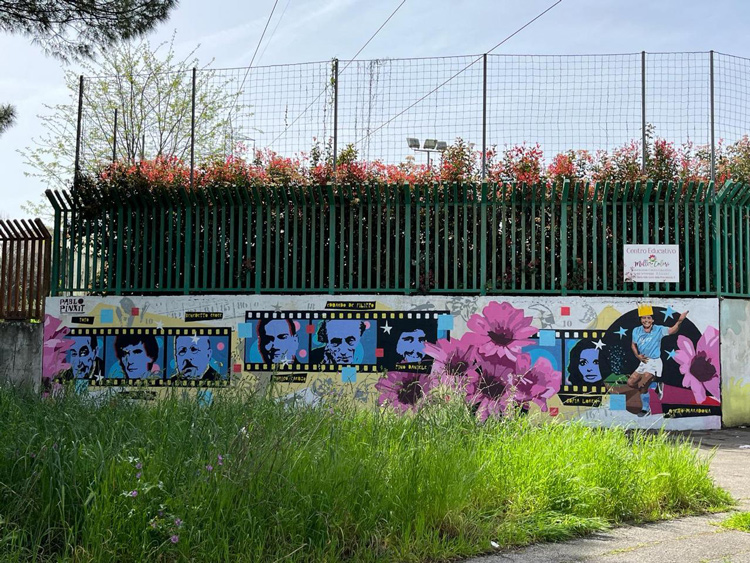 Mural A Scampia Napoli 7 — Pablo Pinxit