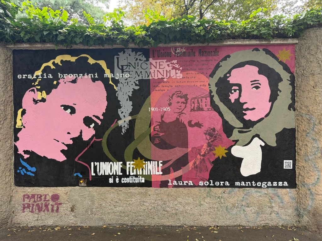 8 donne straordinarie Milano · 6 · Ersilia Bronzini Majno, Laura Solera Mantegazza — Pablo Pinxit