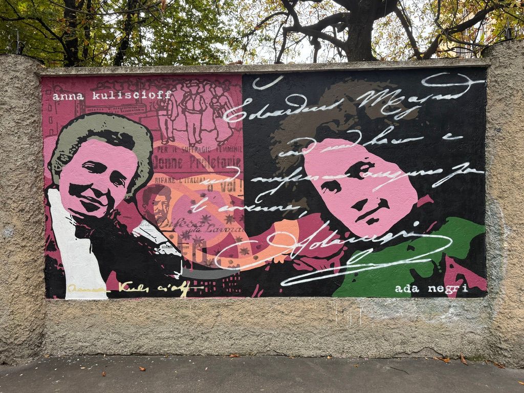 8 donne straordinarie Milano · 3 · Anna Kuliscioff, Ada Negri — Pablo Pinxit