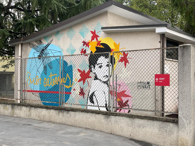 Mural Scuola Rossi 5 — Pablo Pinxit