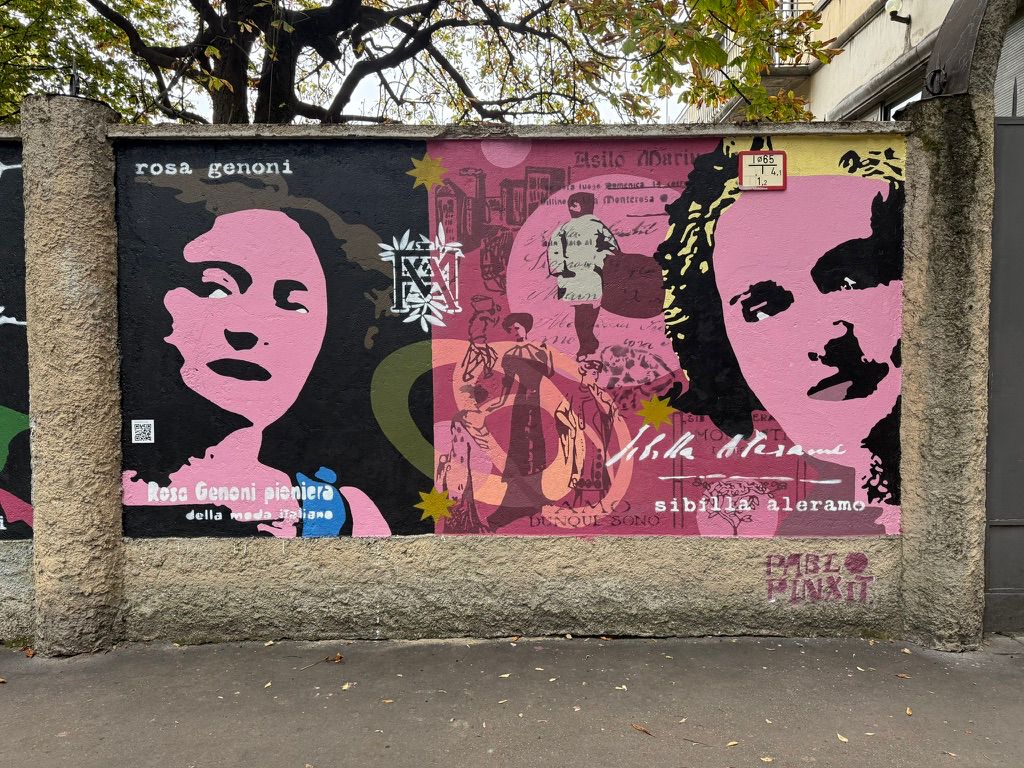 8 donne straordinarie Milano · 2 · Rosa Genoni, Sibilla Aleramo — Pablo Pinxit