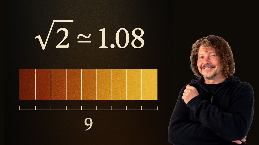 La raíz novena de 2: el número 1.08 en el Sistema Octátrico